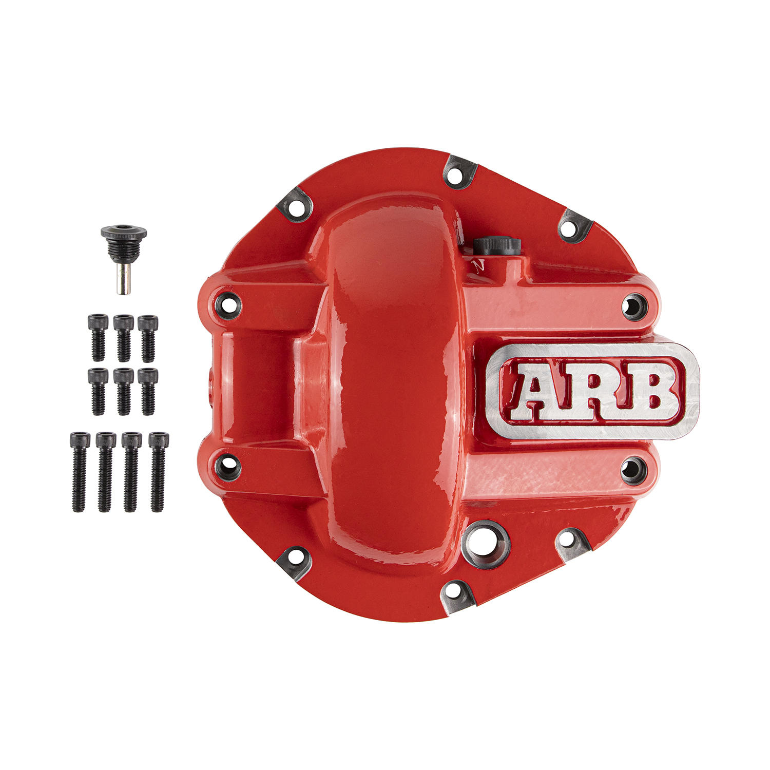 Coquille de protection rouge ARB pont DANA 44 Jeep Wrangler JK TJ