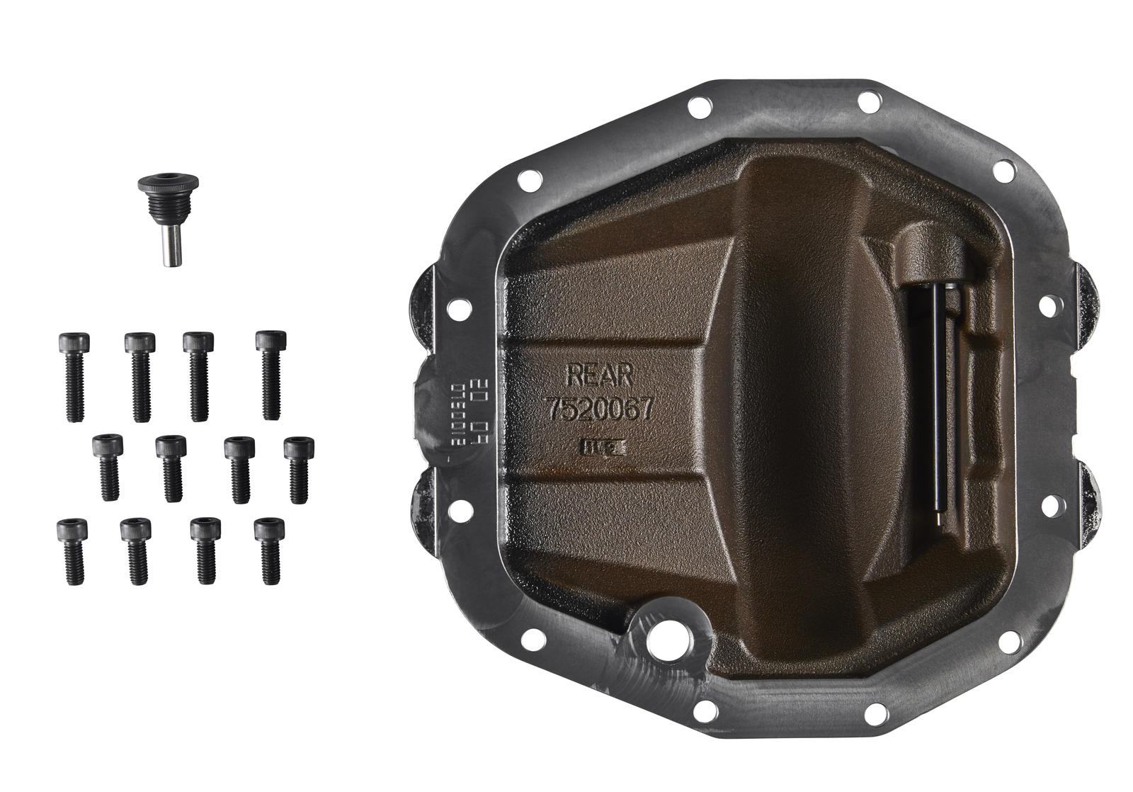 DIFF COVER JL RUIBCON REAR BLACK