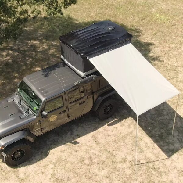 Store lateral James Baroud 170x240 gamme Frontier pour tente de toit Odyssey