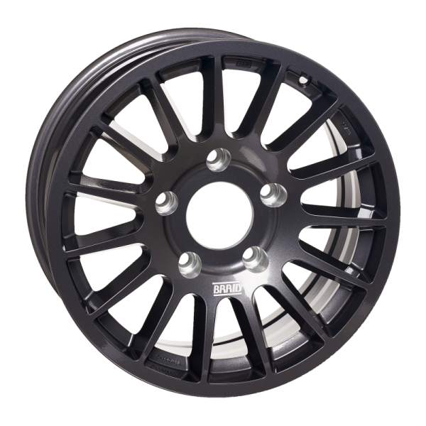 Jante alu Braid Winrace S grise 8x17 6x139.7 ET40 pour GDJ250