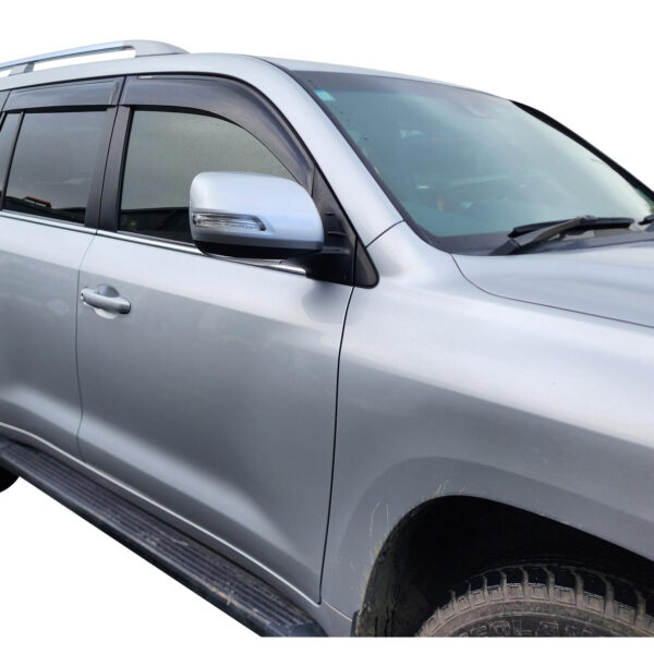Jeu de 4 déflecteurs de vitre avant et arrière pour VDJ200 - montage collé
