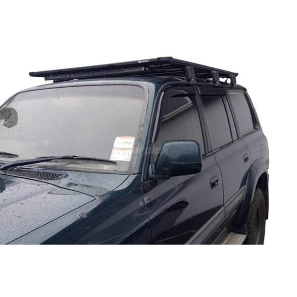 Jeu de 4 déflecteurs de vitre avant et arrière pour HDJ80 - montage collé