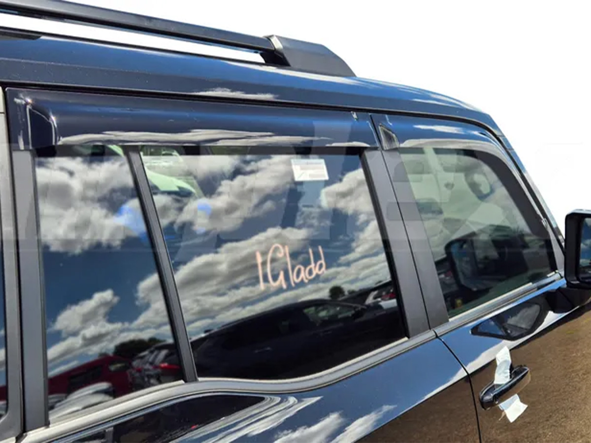 Jeu 4 déflecteurs vitre avant et arrière Toyota Land Cruiser 250 GDJ250 – Image 3