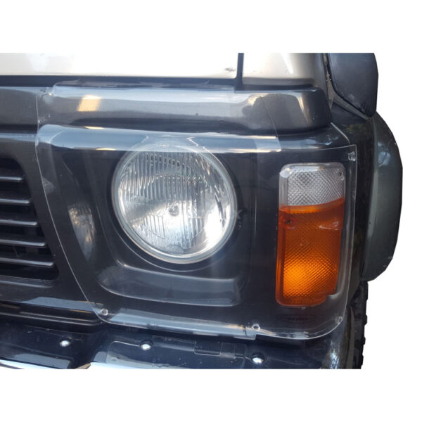Paire protections de phare Airplex translucide Patrol GR Y60 1988-1994