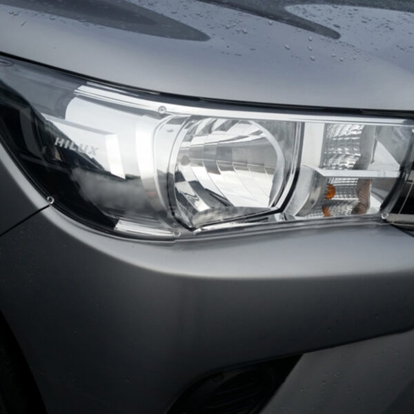 Paire protections de phare Airplex translucide Hilux Revo LeCap