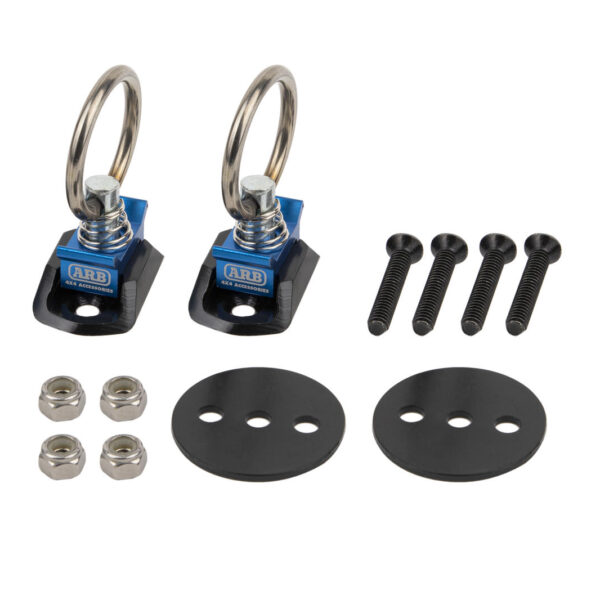 Rails adaptables 45 mm+ anneaux d'arrimage ARB