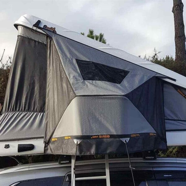 Tunnel de store entrée 70cm côté droit pour tente de toit Space James Baroud