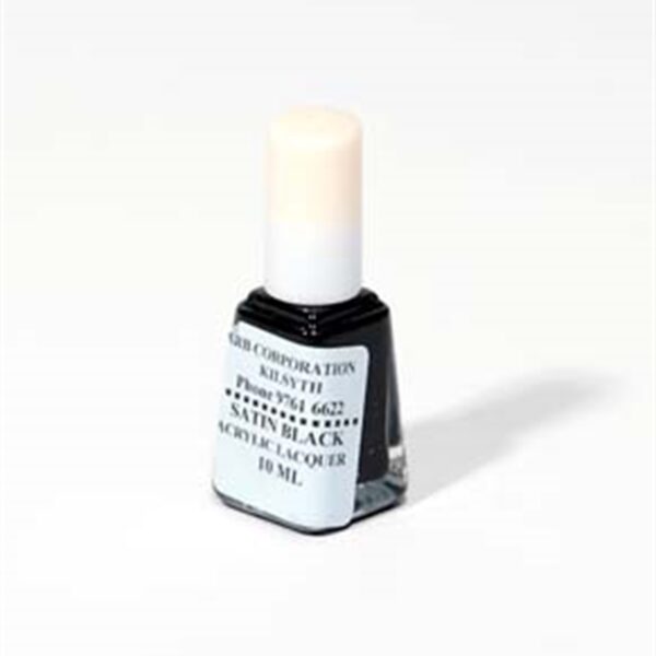 TOUCH UP PAINT SATIN BLACK 15ML