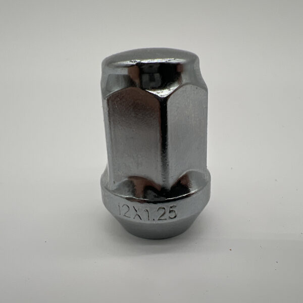 Ecrou de roue chromé 1-2” - Hex 19mm - Cône 60° - L35mm N4-Offroad