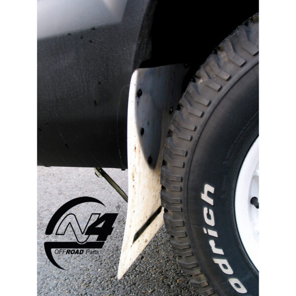 Bavettes blanches semi-rigides 325x495mm N4-Offroad