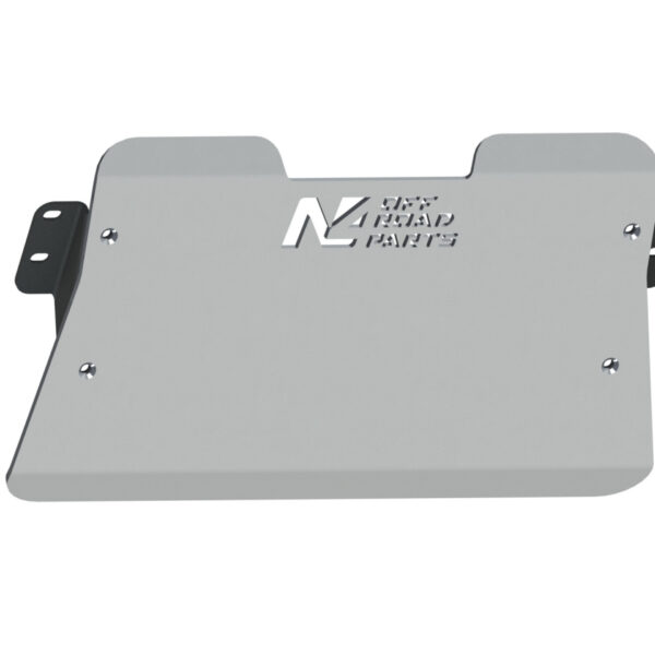 Ski de protection avant en aluminium de 8mm pour Toyota HDJ80 avec treuil mécanique d'origine N4-Offroad