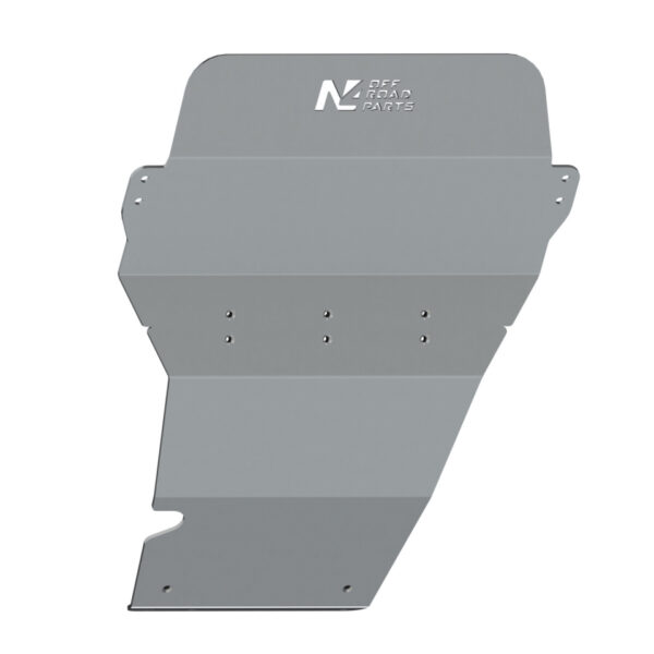 Ski de protection avant en aluminium de 8mm pour Toyota VDJ200 avec pare chocs N4-Offroad