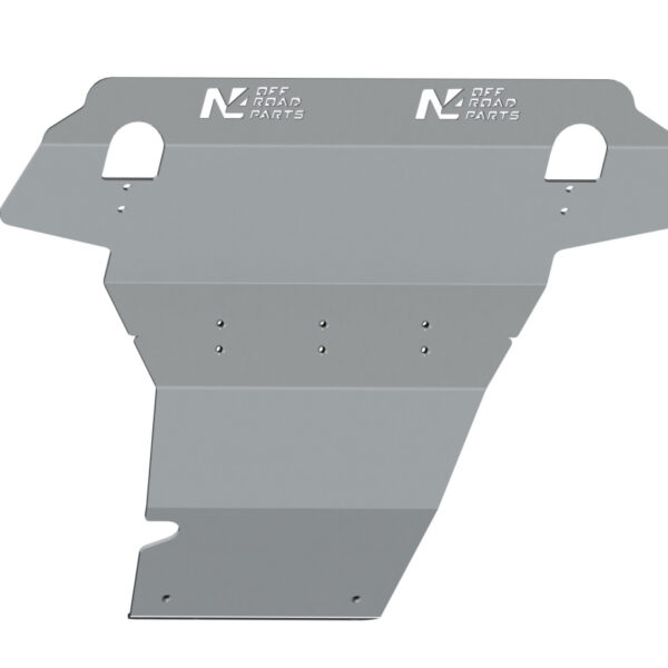 Ski de protection avant en aluminium de 8mm pour Toyota VDJ200 avec pare-chocs d'origine N4-Offroad