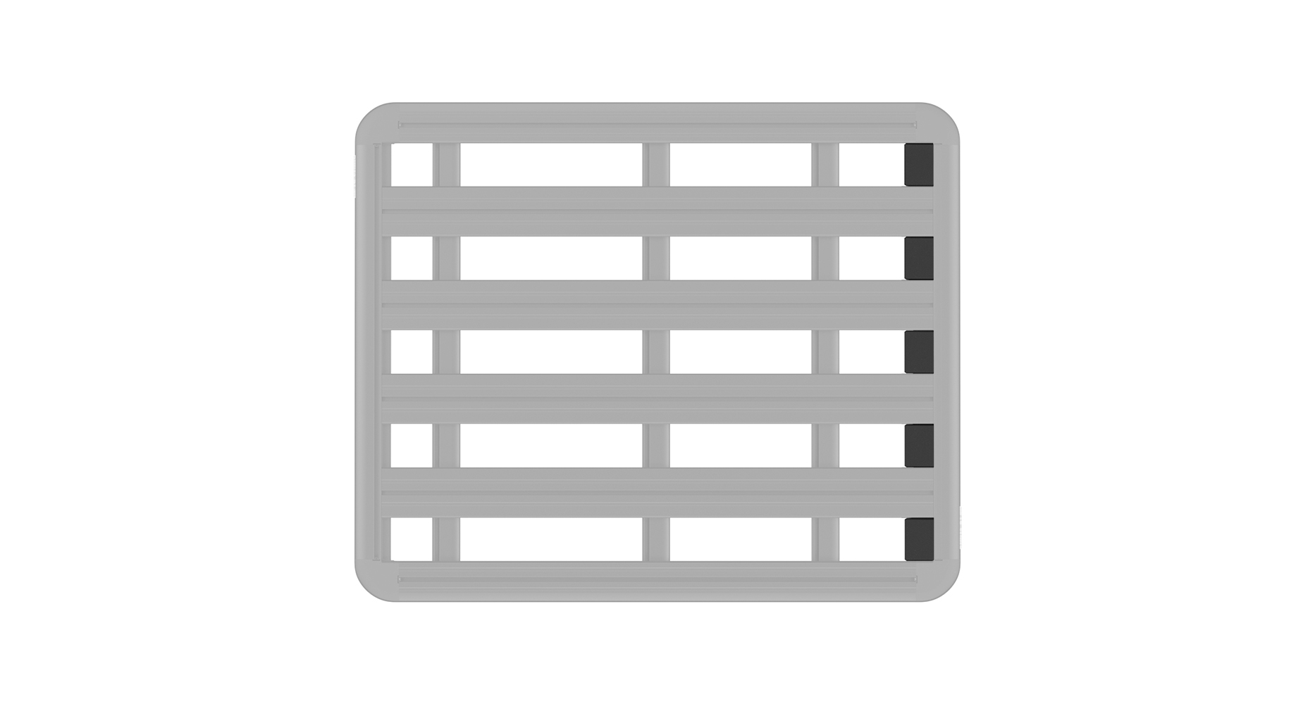 Carénage remplacement galerie Pioneer largeur 1240mm & 1472mm Rhino Rack