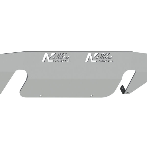 Rallonge de ski de protection avant en aluminium de 6mm pour Land Cruiser KDJ150 GDJ150 après 2013 N4-Offroad