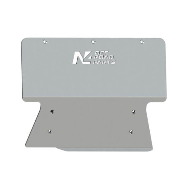 Ski de protection avant en aluminium de 8mm pour Suzuki Jimny après 2018 avec pare chocs N4-Offroad