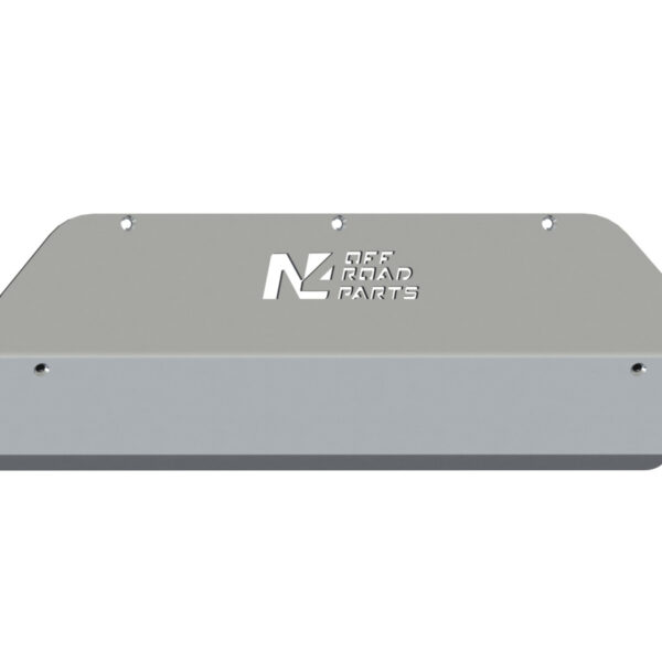 Ski de protection avant en aluminium de 8mm pour Jeep Wrangler JL & Gladiator avec pare chocs N4-Offroad