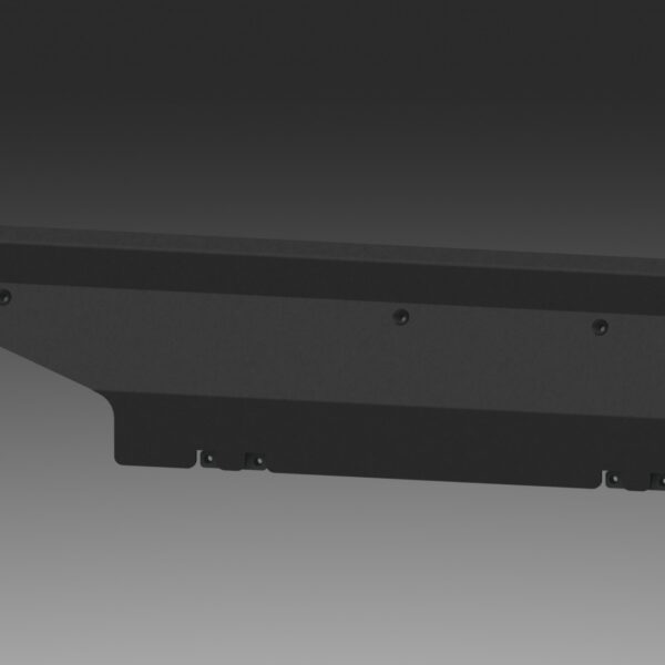 Skis de protection de planchers latéraux en aluminium de 5mm Polaris RZR 900XP avant 2015 N4-Offroad