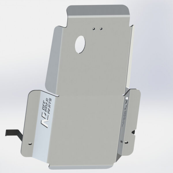 Ski de protection boîtes vitesses et transfert en aluminium de 8mm pour Iveco Massif 5 portes N4-Offroad