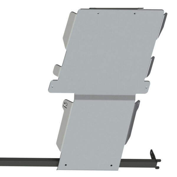 Ski de protection boîtes vitesses et transfert en aluminium de 8mm pour Nissan Navara D40 N4-Offroad