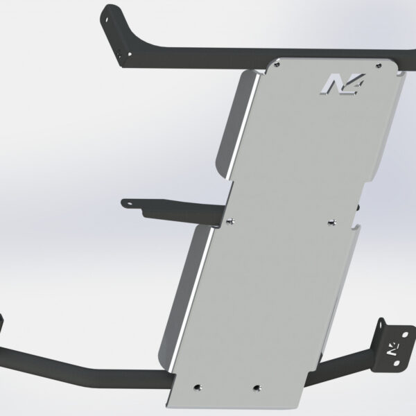 Ski de protection boîtes vitesses et transfert en aluminium de 8mm pour Toyota VZJ90 N4-Offroad