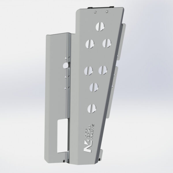 Ski de protection central en aluminium de 6mm pour Ford Kuga 4x4 2016-2020