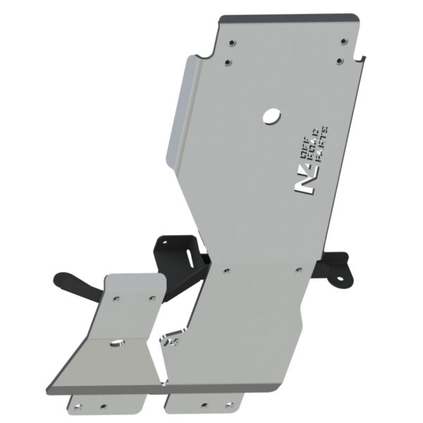 Ski de protection pont avant et boîte de vitesses en aluminium de 10mm pour Iveco Daily III 4x4 après 10/2019 N4-Offroad