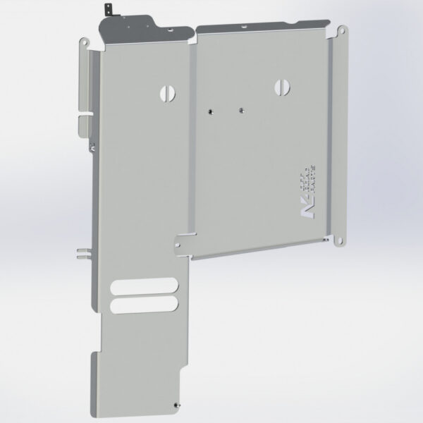 Ski de protection en aluminium de 8mm boîte de tranfert et réservoir pour Jeep Wrangler JL 2.0L Essence 3 portes N4-Offroad