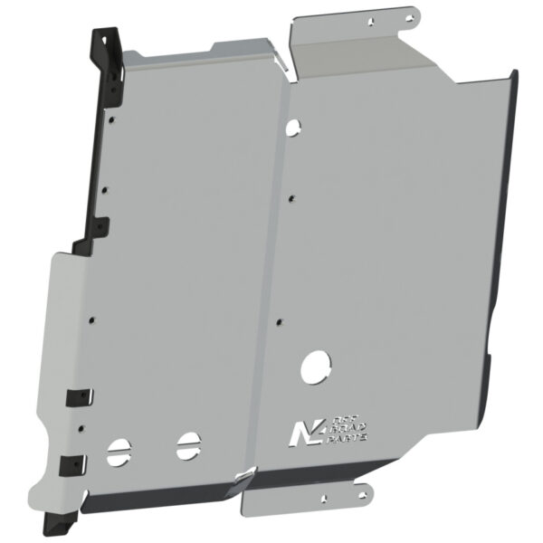 Ski de protection en aluminium de 8mm boîtes vitesses - transfert Jeep Wrangler JL 3.6 V6 5 portes et Gladiator 3.6 V6 Pentastar