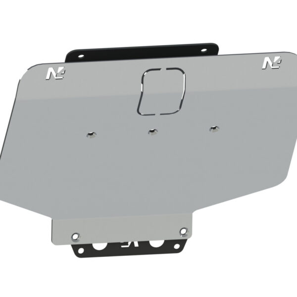 Ski protection pare chocs arrière aluminium 6mm Dacia Duster 4x4 2013-2021 sans AdBlue N4-Offroad