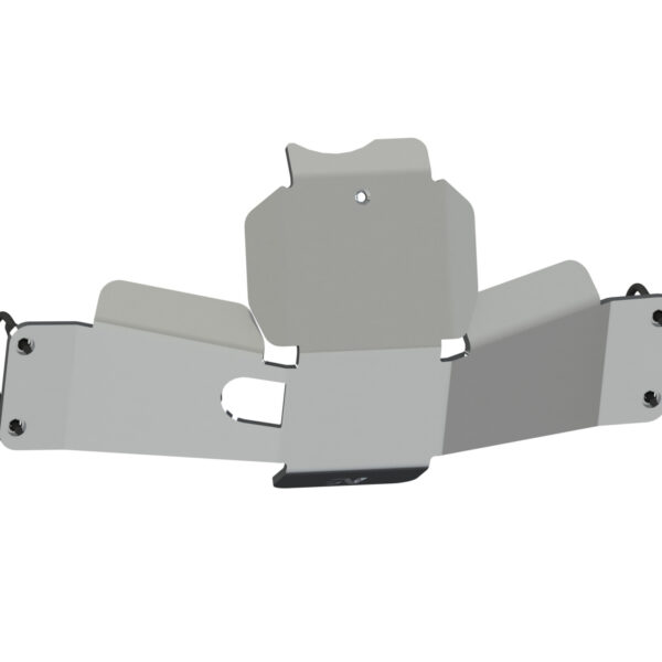 Ski de protection de nez de pont arrière en aluminium de 8mm pour Nissan Navara D23 après 2019 et Mercedes Classe X N4-Offroad