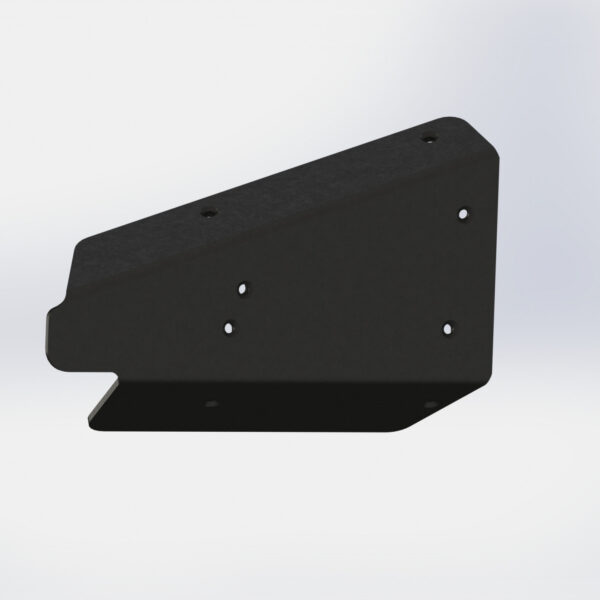Alternative view of Paire de protections de triangle en PEHD de 6mm pour Polaris RZR 800S N4-Offroad