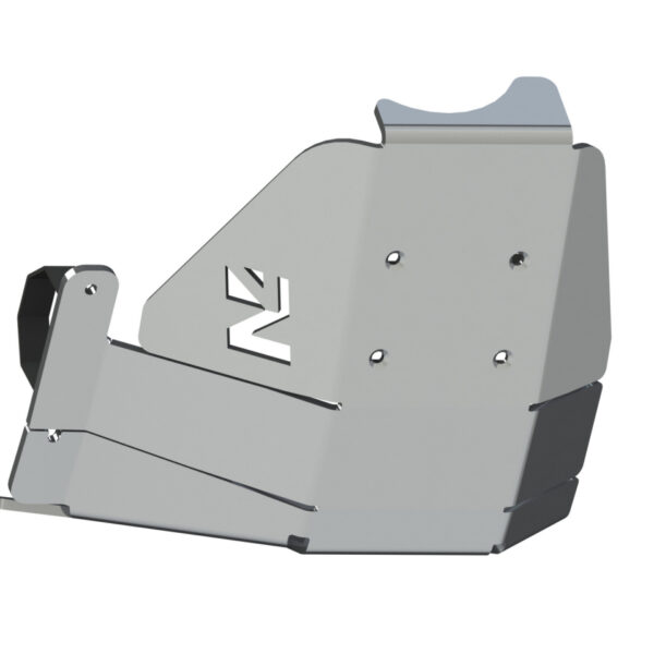 Ski de protection de nez de pont arrière en aluminium de 10mm pour Iveco Daily 3 4x4 phase 2 après 2019 N4-Offroad