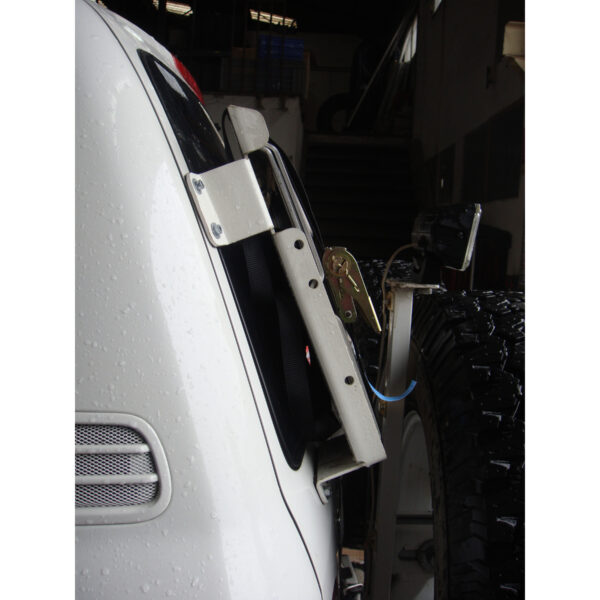 Support de plaques à sable sur le hayon pour Toyota HDJ100 N4-Offroad