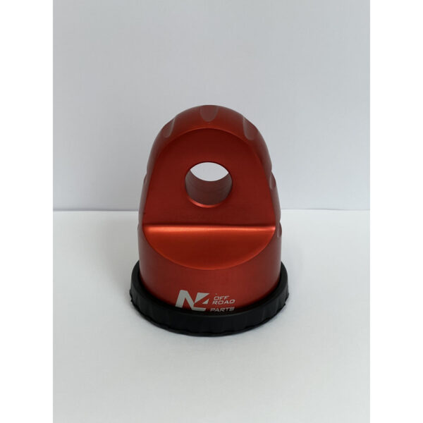 Arrêt de corde 8T en aluminium anodisé rouge pour fixation manille N4-Offroad