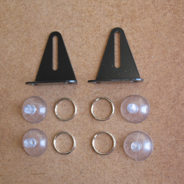 Support à ventouses pour GPS à fixation latérales N4-Offroad