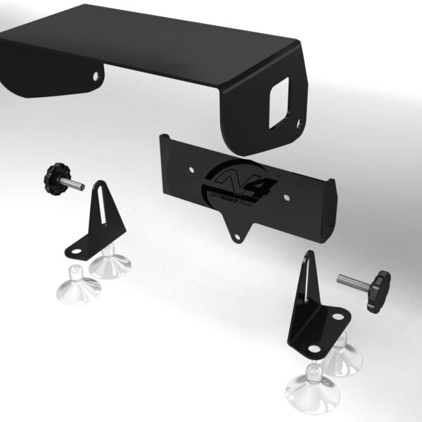 Support TERRATRIP aluminium noir N4-Offroad