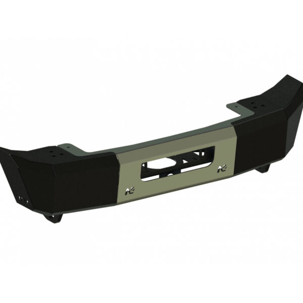 Pare-chocs avant acier Wrangler JL platine treuil intégrée banane courte N4-Offroad