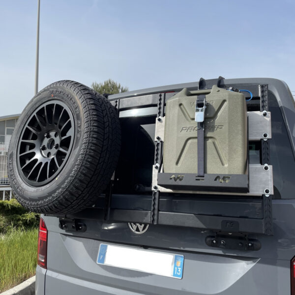 Alternative view of Porte roue / porte tout sur hayon pour Volkswagen Transporter T6 N4-Offroad