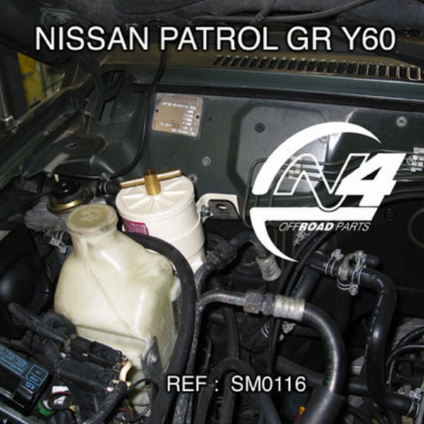 Kit de montage préfiltre Racor pour Nissan Patrol Y60 N4-Offroad