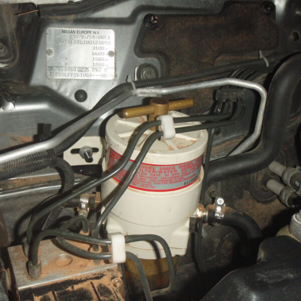 Kit de montage préfiltre Racor 500FG pour Nissan Patrol Y61 N4-Offroad