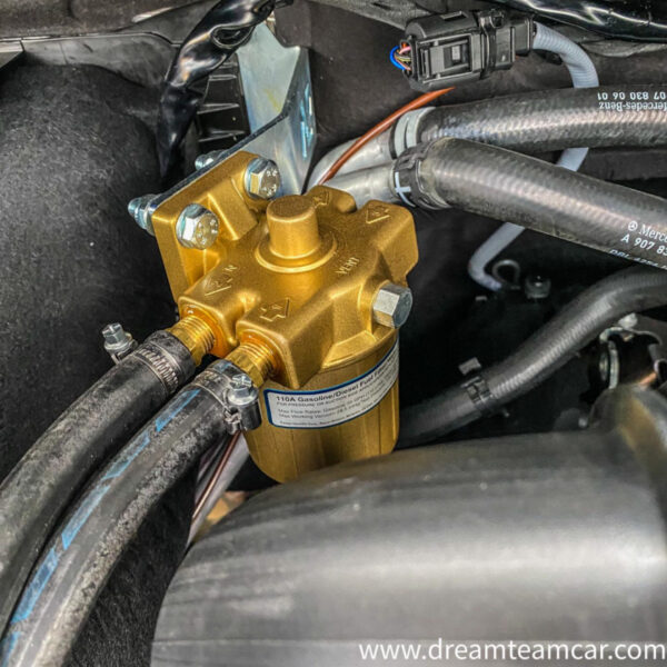 Kit montage préfiltre gasoil Racor pour Mercedes Sprinter W906 W907 avant 2022 N4-Offroad