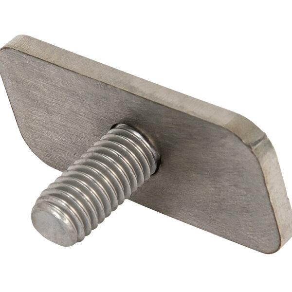 M8 X 16.5mm (20.6mm x 45mm) Stainless Steel Rectangular T-Bolt (4-Pack) Rhino Rack