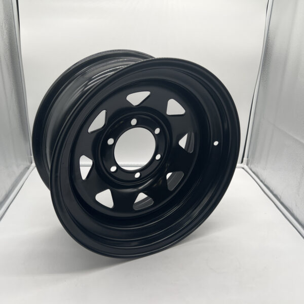 Jante acier Triangular noire 7X16 6x139.7 Land Cruiser Patrol Pajero N4-Offroad