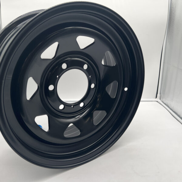 Jante acier Triangular noire 7x16 6x139.7 Toyota Hilux IFS 4Runner N4-Offroad
