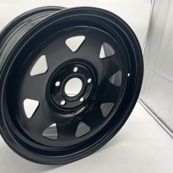 Jante acier Triangular noire 7x17 5x120 Volkswagen Transporter T5 T6 N4-Offroad