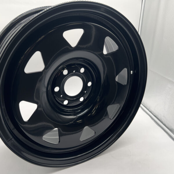 Jante acier Triangular noire 7x17 6x114.3 Nissan Navara D23 N4-Offroad