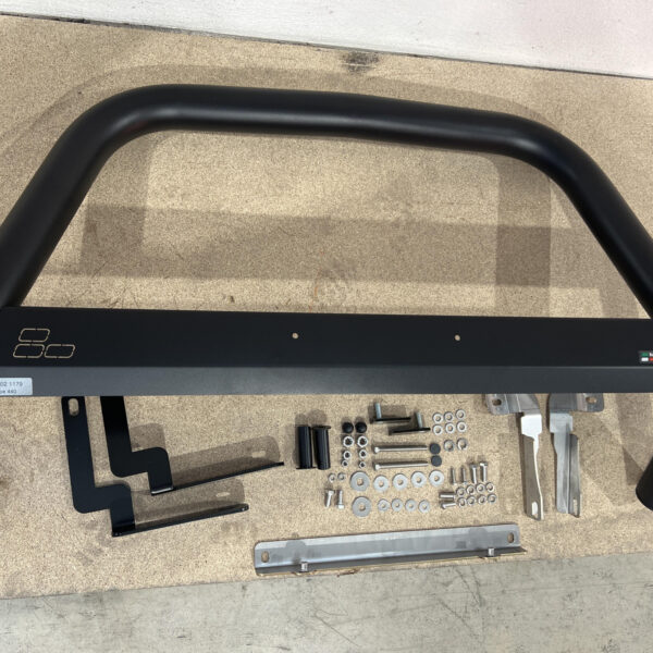 Pare buffle A-Bar Inox peint noir Ø63mm pour Mercedes Sprinter W907 - Homologué CE