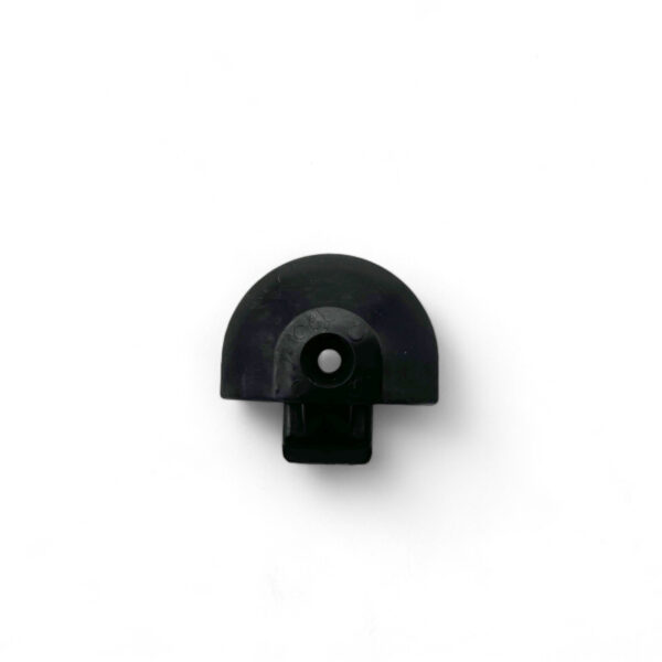 Embout plastique noir pour rail Aero semi circulaire