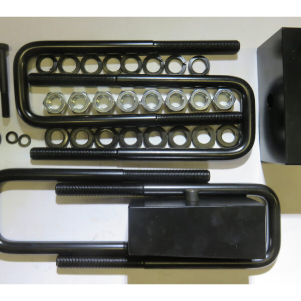 Paire de cales de lames de suspension 45mm Hilux Vigo Revo et Dmax 2012-2020